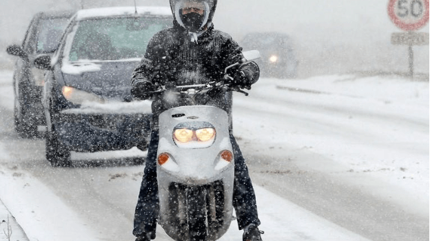 Можно ли ездить на мотоцикле зимой?